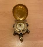 Vintage Looping Schildpad Wekker - Zwitsers, Ophalen of Verzenden, Gebruikt, Analoog, Wekker of Tafelklok