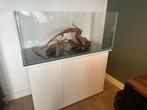 Nieuw aquarium 265L – optic white glass + meubel-aquascaping, Dieren en Toebehoren, Vissen | Aquaria en Toebehoren, Ophalen, Zo goed als nieuw