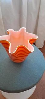Zakdoeken vaas, Overige kleuren, Ophalen of Verzenden, Minder dan 50 cm, Glas
