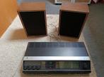 Philips 742 radio met Philips luidsprekers vintage!, Ophalen of Verzenden, Gebruikt, Philips