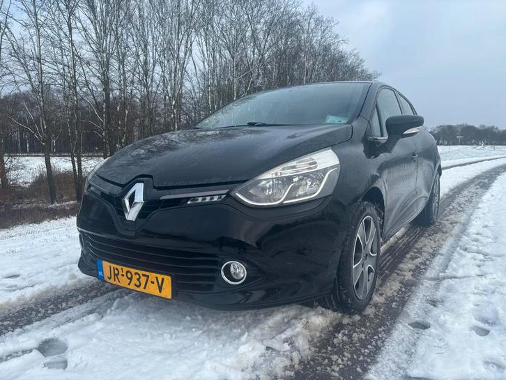 Renault Clio 0.9 TCE 66KW 5-DRS 2016 Zwart, Auto's, Renault, Particulier, Clio, ABS, Airbags, Airconditioning, Alarm, Android Auto