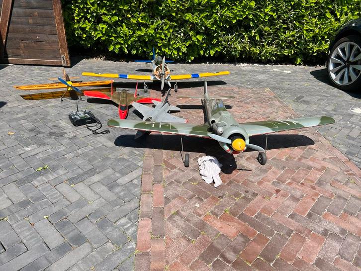 Modelbouwspullen - Garage Opruiming, Hobby en Vrije tijd, Modelbouw | Vliegtuigen en Helikopters, Gebruikt, Vliegtuig, Groter dan 1:72