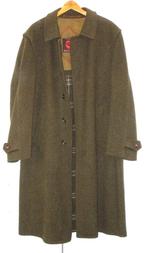 Groene loden winterjas, herenjas, Ophalen, Zo goed als nieuw, Maat 48/50 (M), Groen