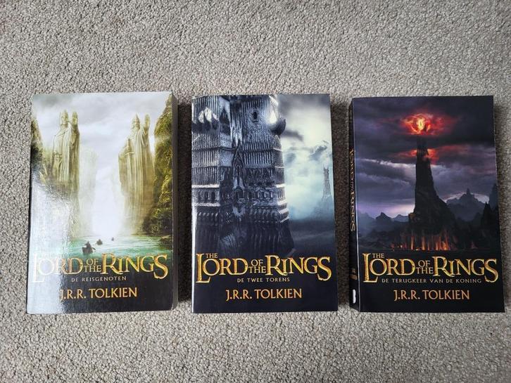 The Lord of the Rings (J.R.R. Tolkien) - Complete trilogie, Boeken, Fantasy, Gelezen, Ophalen of Verzenden