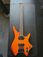 Hils HN3 Metallic Orange headless elektrische gitaar, Muziek en Instrumenten, Ophalen of Verzenden, Zo goed als nieuw, Solid body