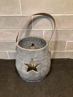 Stenen windlicht, grijs (020226), Overige materialen, Ophalen of Verzenden, Zo goed als nieuw, Grijs