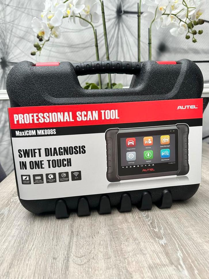 Autel MK808S uitleesapparaat OBD2 foutcode service reset ABS, Auto diversen, Autogereedschap, Nieuw, Ophalen of Verzenden