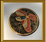 Art deco blikje met vogel afbeelding, Ophalen of Verzenden, Gebruikt, Overige