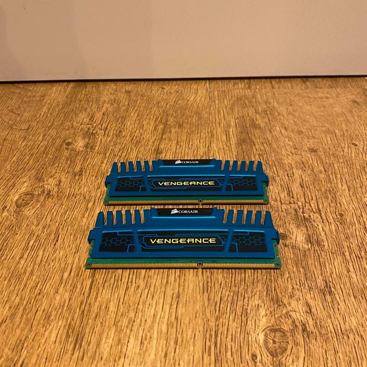 Corsair Vengeance 2x4GB 1600MHz DDR3, Computers en Software, RAM geheugen, Gebruikt, Desktop, 8 GB, DDR3, Ophalen of Verzenden