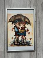 Hummel schilderij in lijst, Ophalen of Verzenden, Zo goed als nieuw, Hout, Minder dan 50 cm