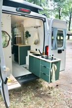 Highfivecamp 5 persoons nieuwgebouwde buscamper, Caravans en Kamperen, Campers, Buscamper of Camperbus, Koelkast, Bedrijf, Fiat