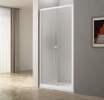 Douche Nisdeur Schuifdeur Mat Glas Wit Profiel 185cm Hoog, Verzenden, Binnendeur, Minder dan 200 cm, Nieuw