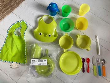 Ikea Mata uitgebreide eet en drink set baby, peuter, kleuter beschikbaar voor biedingen
