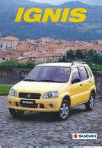 Brochure Suzuki Ignis 2001, Ophalen of Verzenden, Gelezen, Overige merken