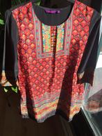 Bollywood kurti/ tunic. Maat M. Polyblend. Zgan., Ophalen of Verzenden, Zo goed als nieuw, Maat 38/40 (M), Zwart