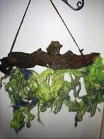 2 x muurhanger schapenwol decoratie wol hanger vilten, Huis en Inrichting, Woonaccessoires | Wanddecoraties, Ophalen of Verzenden