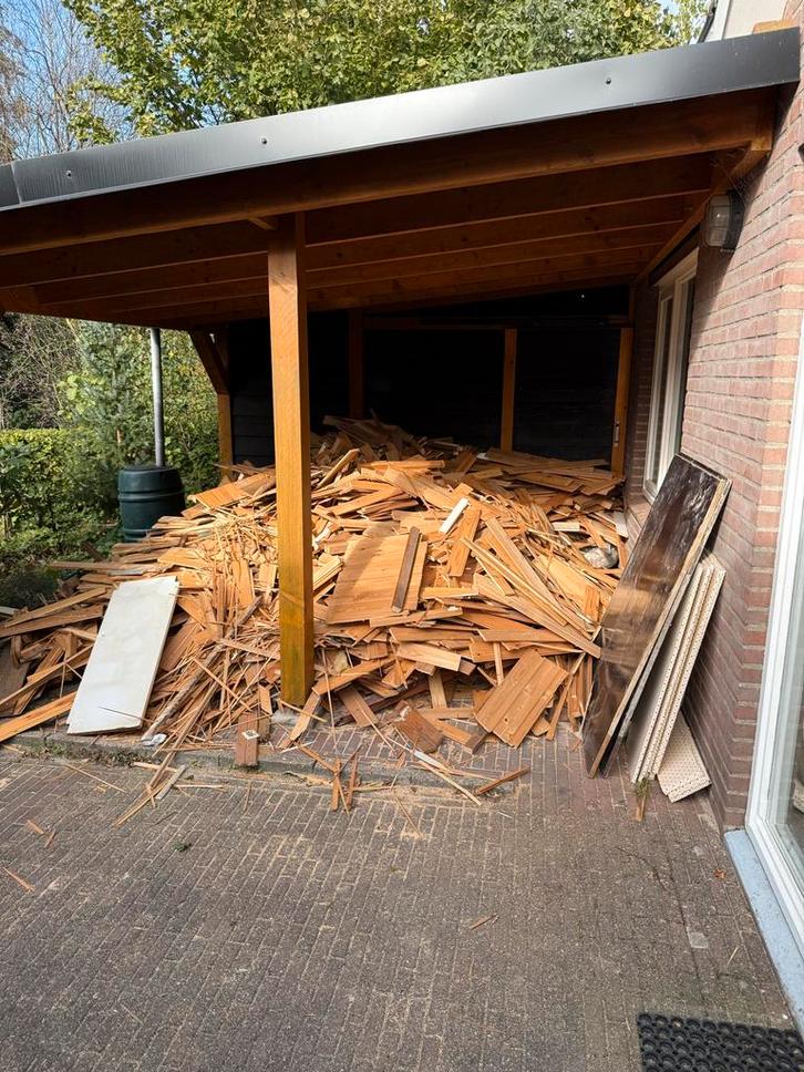 Houtafval Schrootjes - Gratis Af te Halen!, Doe-het-zelf en Verbouw, Hout en Planken, Gebruikt, Overige typen, Overige houtsoorten