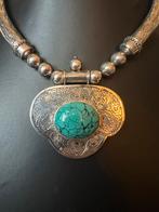Turkoois turquoise Navajo Arizona geluk beschermt eyecatcher, Sieraden, Tassen en Uiterlijk, Kettingen, Blauw, Nieuw, Ophalen of Verzenden