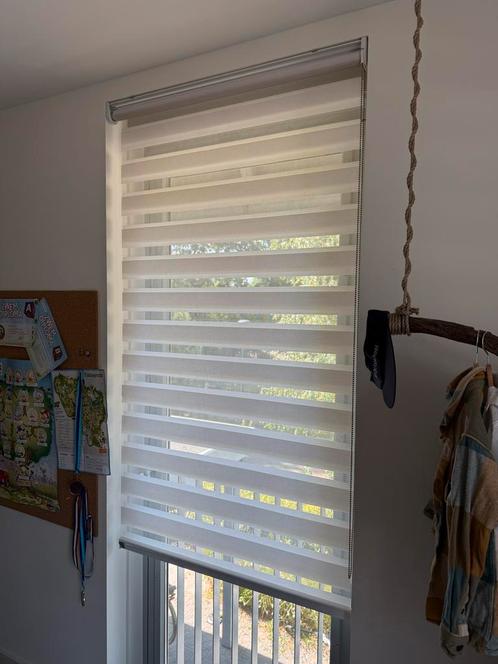 Duo rolgordijn wit 99x260cm (3 stuks), Huis en Inrichting, Stoffering | Gordijnen en Lamellen, Gebruikt, 200 cm of meer, 50 tot 100 cm