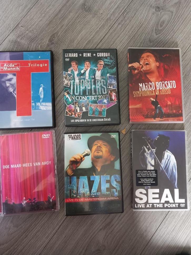 Leuke muziek dvd's, Cd's en Dvd's, Dvd's | Muziek en Concerten, Zo goed als nieuw, Alle leeftijden, Ophalen of Verzenden