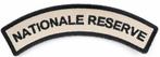 Straatnaam Korps Nationale Reserve, Verzamelen, Ophalen of Verzenden, Landmacht, Nederland, Embleem of Badge