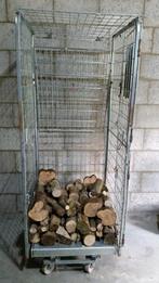 Rolcontainer, Doe-het-zelf en Verbouw, Transportwagens, 100 liter of meer, Ophalen, Gebruikt, Transportkar