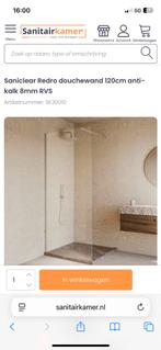 Nieuwe Douchewand 120cm RVS - Nooit Gebruikt!, Ophalen of Verzenden, Nieuw, Met douche