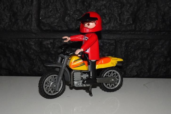 10 - Crosmotor 4510, Kinderen en Baby's, Speelgoed | Playmobil, Gebruikt, Ophalen of Verzenden