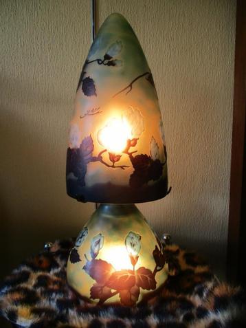 mooie zeldzame vintage tiffany tafellamp