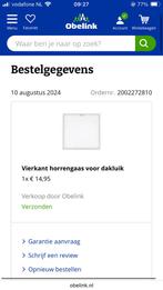 Vierkant horrengaas nieuw!, Ophalen of Verzenden, Nieuw