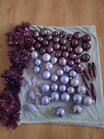 Kerstballen paars, Diversen, Kerst, Ophalen, Gebruikt
