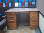 Vintage Bureau met Lades, Ophalen, Gebruikt, Bureau
