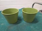 ikea bloempotten groen 2x, Ophalen of Verzenden, 'T Olde Gre-j, Info@toldegrej.nl, Endepoelstraat 20f Didam