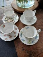 4 antieke kopjes Clare 2891 + Richmond +Royal Albert, Antiek en Kunst, Ophalen of Verzenden
