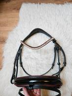 NIEUW Bordeaux onderlegd hoofdstel - maat cob, Dieren en Toebehoren, Paarden en Pony's | Hoofdstellen en Tuigage, Ophalen of Verzenden