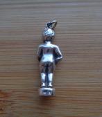 zilveren vintage bedel/hanger manneke pies [086], Overige merken, Ophalen of Verzenden, Zo goed als nieuw, 1 bedel