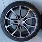 Porsche Cayenne 21 inch winterset origineel breedset, Auto-onderdelen, Banden en Velgen, Gebruikt, 275 mm, Banden en Velgen, Personenwagen