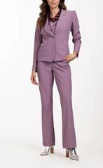 Studio Anneloes Charlize mesh bonded flair trousers grape L, Overige kleuren, Maat 42/44 (L), Ophalen of Verzenden, Zo goed als nieuw