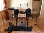 Compleet PA systeem, Muziek en Instrumenten, Versterkers | Keyboard, Monitor en PA, Ophalen, Gebruikt, Minder dan 500 watt, P.A.