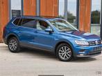 Volkswagen Tiguan Allspace 2.0 2019 Blauw 7-zits Pano dak, Te koop, Geïmporteerd, Benzine, Emergency brake assist