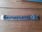 Zware edel stalen heren armband  22 cm, Sieraden, Tassen en Uiterlijk, Armbanden, Ophalen of Verzenden, Zo goed als nieuw, Zilver