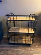 Stoere Bakkerskast met 3 Houten Planken, Ophalen, Zo goed als nieuw