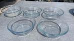 5x Ikea VARDAGEN Serveerschaal, helder glas 20 cm NIEUWSTAAT, Ophalen, Glas, Schaal of Schalen
