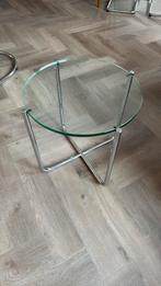 Gispen dutch original bijzettafels te koop, Minder dan 55 cm, Gebruikt, Rond, Ophalen