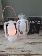 Nieuw, 2 x Qazqa Storm kampeerlamp mini, Caravans en Kamperen, Kampeeraccessoires, Ophalen of Verzenden, Zo goed als nieuw