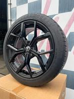 17 inch VOLKSWAGEN Polo velgen 5x100 + Continental 5,5mm, 215 mm, Banden en Velgen, Nieuw, 17 inch