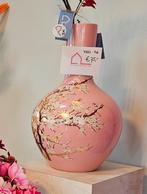 Vaas roze 57 cm hoog, Hello@fineasianliving.com, 50 tot 75 cm, Verzenden, Aardewerk of Porselein