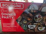 Bourgini chefs dinner party nieuw in doos nooit gebruikt, Ophalen, Nieuw, 4 t/m 7 personen