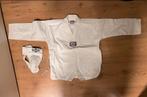 Taekwondo Pak + Bescherming - Maat 130, Sport en Fitness, Vechtsporten en Zelfverdediging, Gebruikt, Taekwondo, Maat XS of kleiner