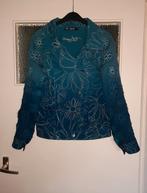 Dames Spijkerjasje Van Desigual Maat 38, Maat 38/40 (M), Blauw, Ophalen of Verzenden, Zo goed als nieuw